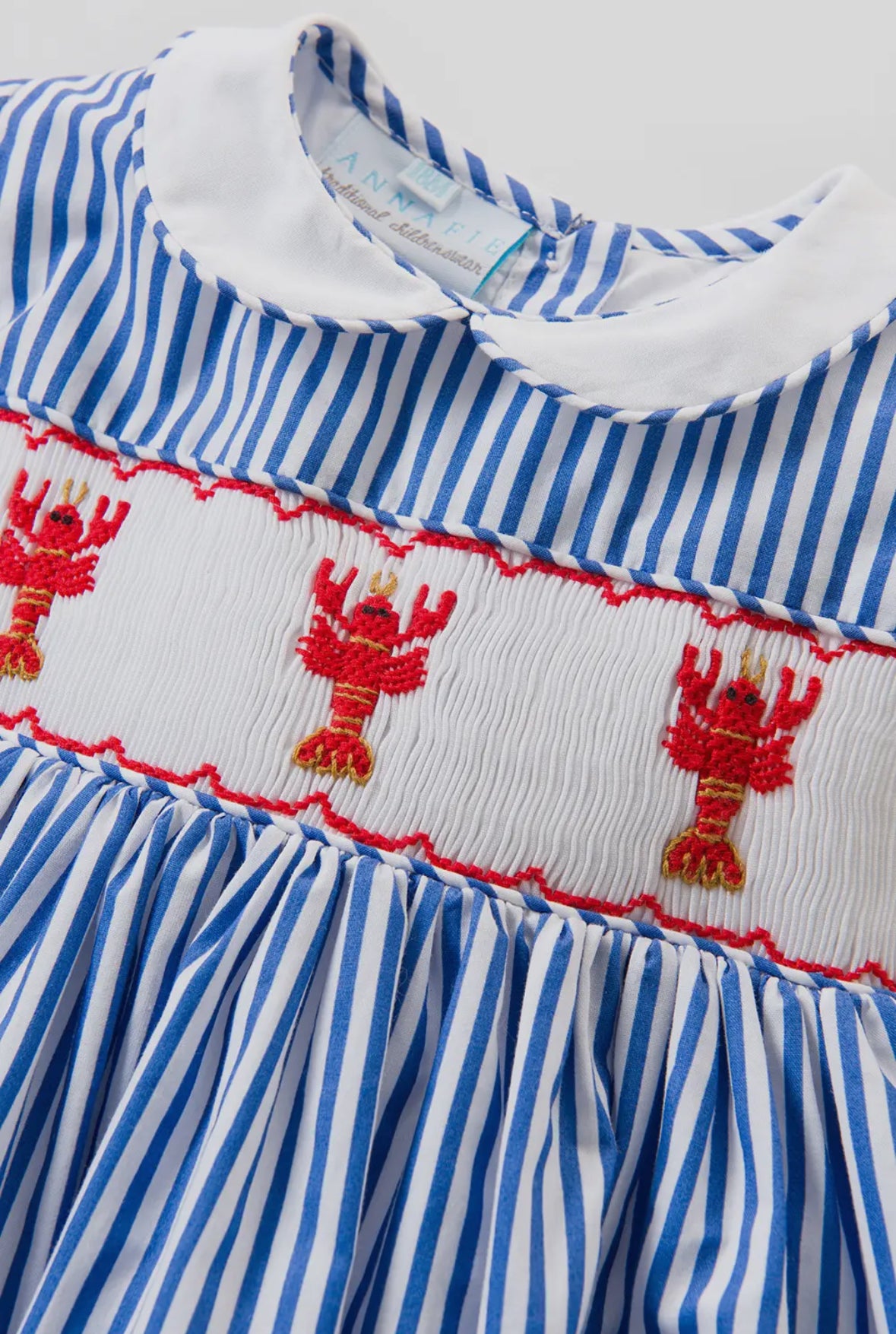 Lobster Smocked Dress
