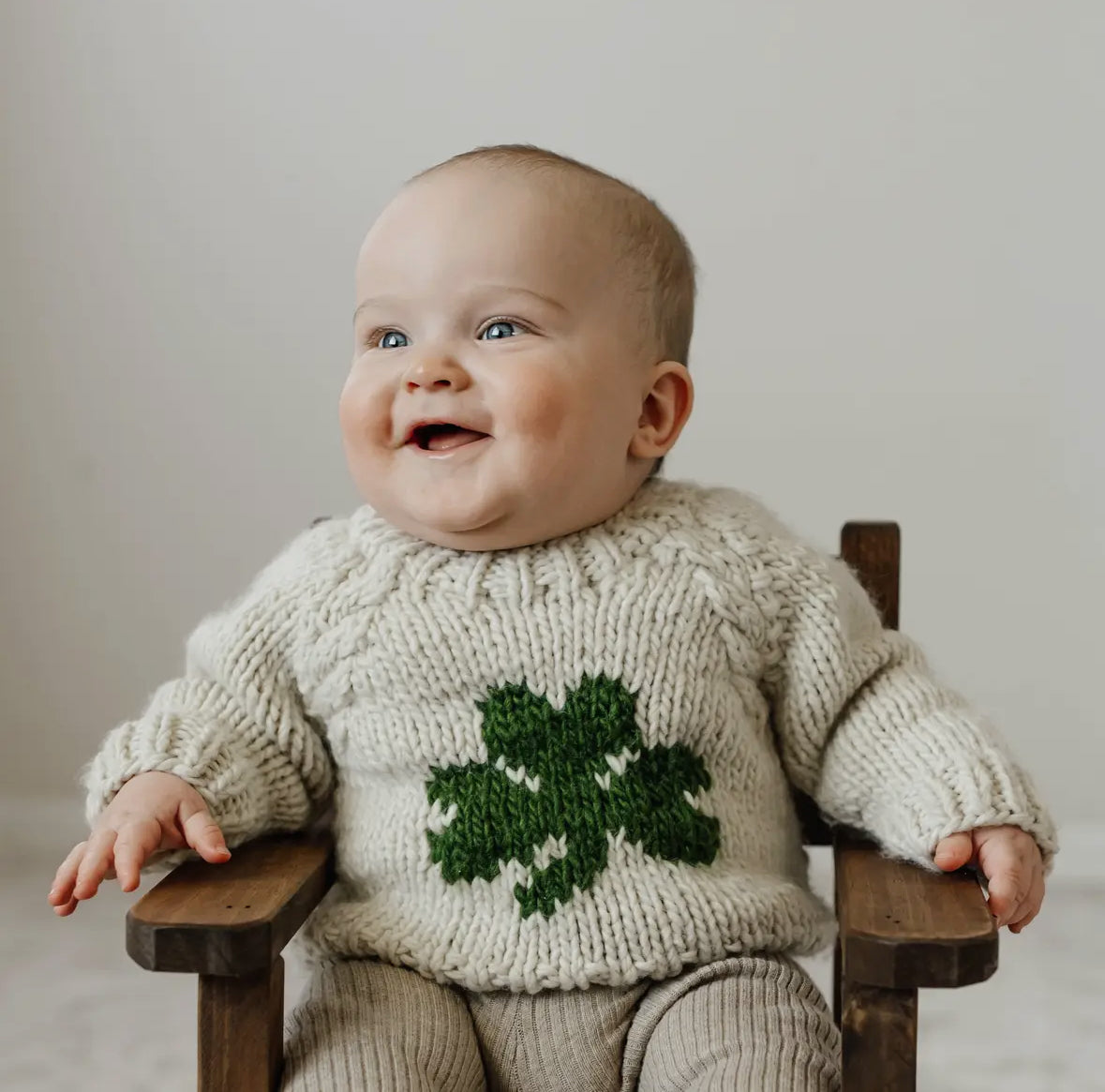Shamrock Crew Neck Sweater Baby & Toddler
