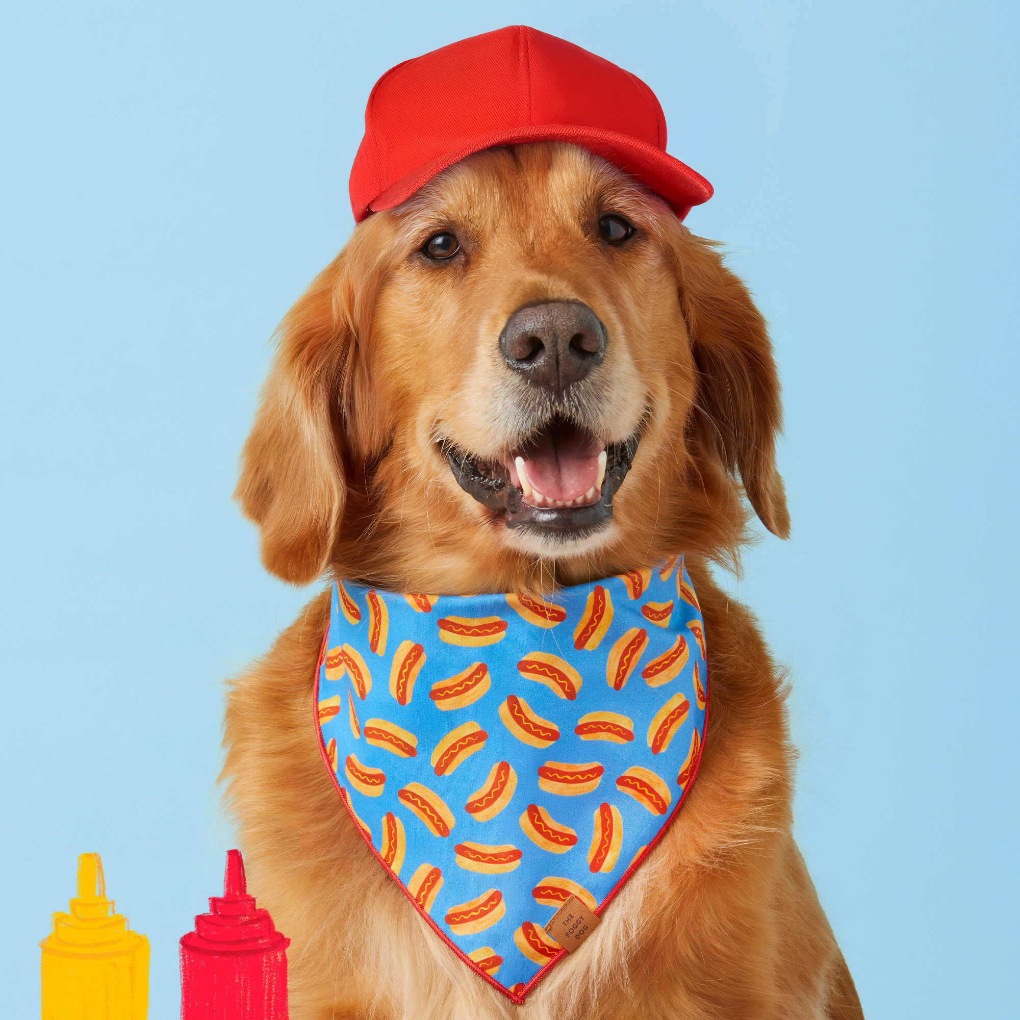 Hot Diggity Dog Bandana