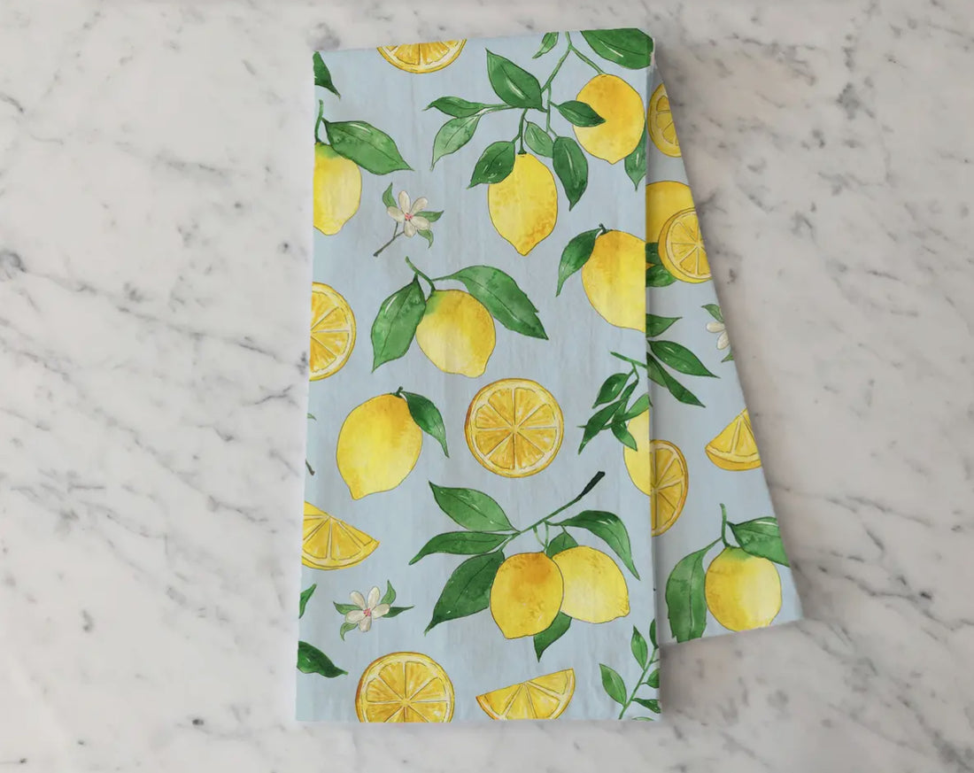 Lemon Tea Towel