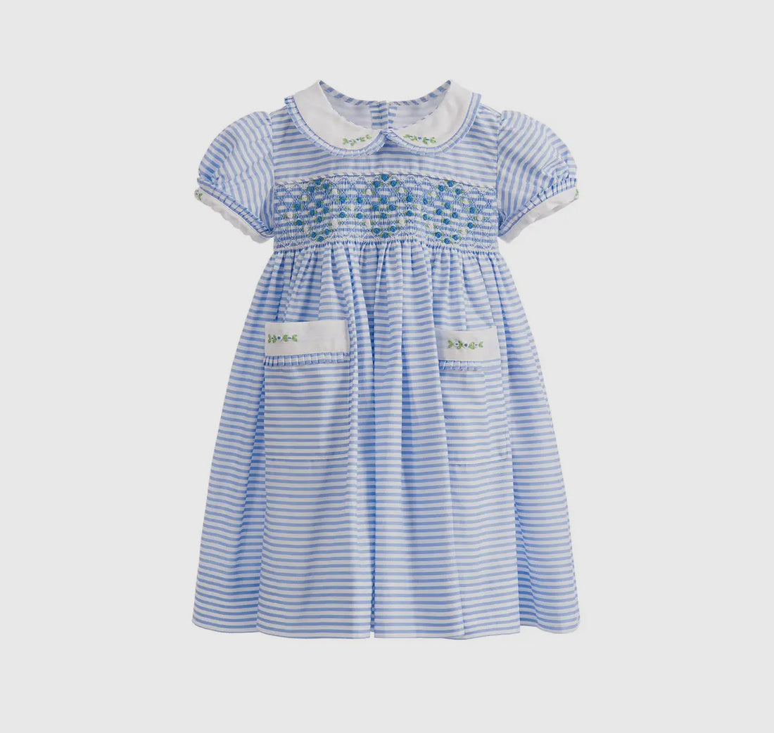Lara smocked dress