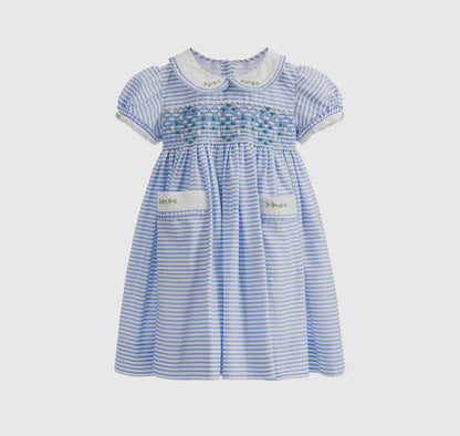 Lara smocked dress