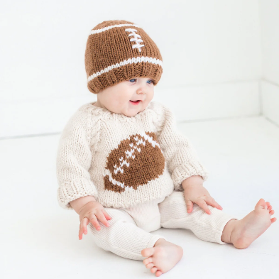 Football Sweater For Baby &amp; Toddler