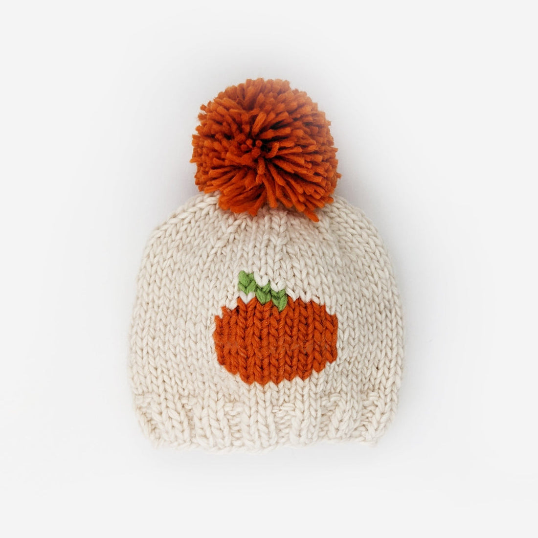 Pumpkin Hand Knit Beanie Hat Baby &amp; Kids