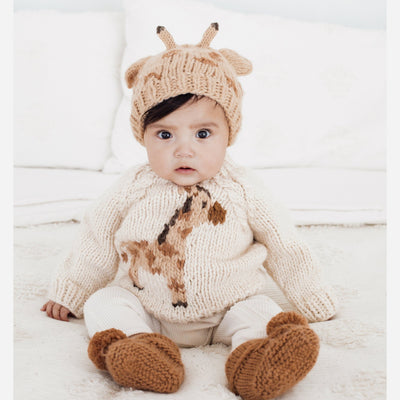 Giraffe Knitted Cap for Baby &amp; Kids