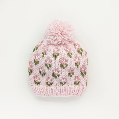 Bitty Blooms Blush Beanie Hat for Baby &amp; Kids